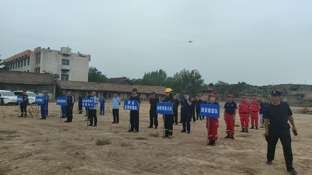 澄城县森林草原防火灭火实战训练纪实 —— 窑头尧演练现场直击