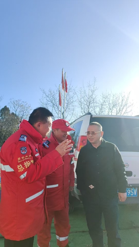 澄城县应急管理局领导视察民安应急救援中心 督导提升救援实战能力